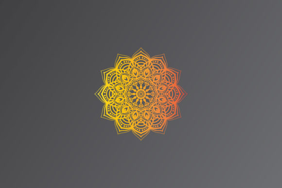 Beautiful Golden Luxury Mandala Design for Crafting and Web Elements