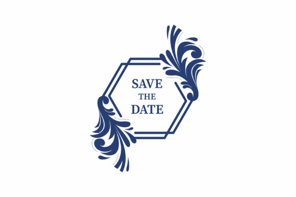 Element Floral Save Date Banner Hexagon Review