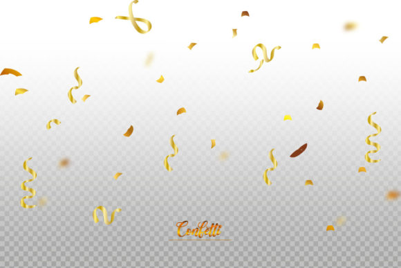 Festival Colorful Confetti Background - A Graphic Web Element Review