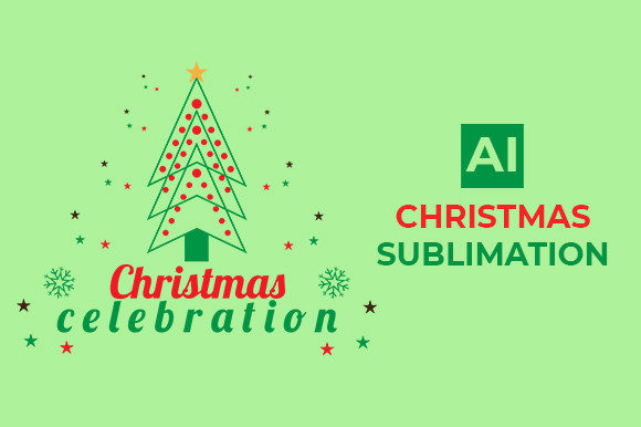 Free Christmas Sublimation Graphics for Web Elements