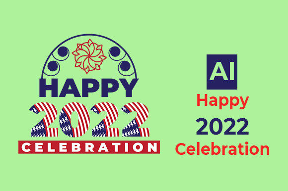 Free Happy 2022 Celebration Graphics for Web Elements