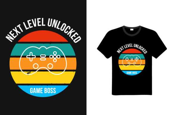 Game T-shirt Design Vector Illustration for Web Elements and Graphics