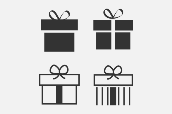 Gift Box Icon Vector Illustration for Web Elements and Graphics