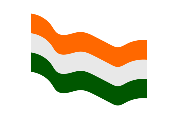 India Flag Icon Vector Illustration for Crafting and Web Elements