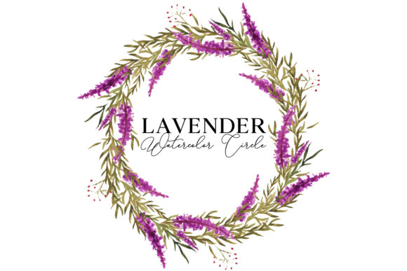 Lavender Circle Graphics for Web Elements