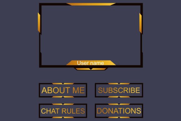 Live Gaming Overlay Panel for Web Elements and Graphics