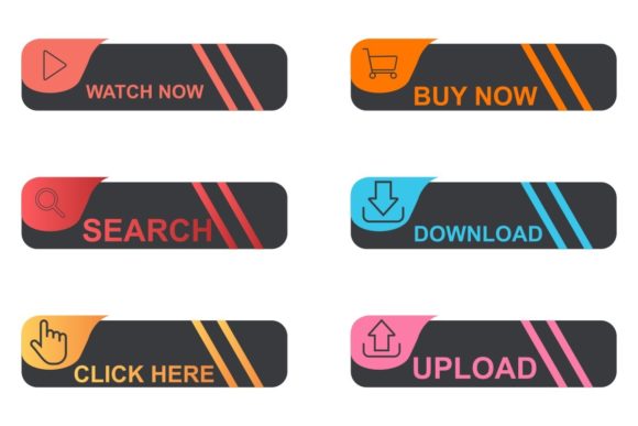 Web Button Material: A Versatile Graphic Design Asset for Web Elements